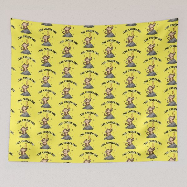 Item preview, The Chosen One Banana Monkey designed and sold by MonkiFlipp.