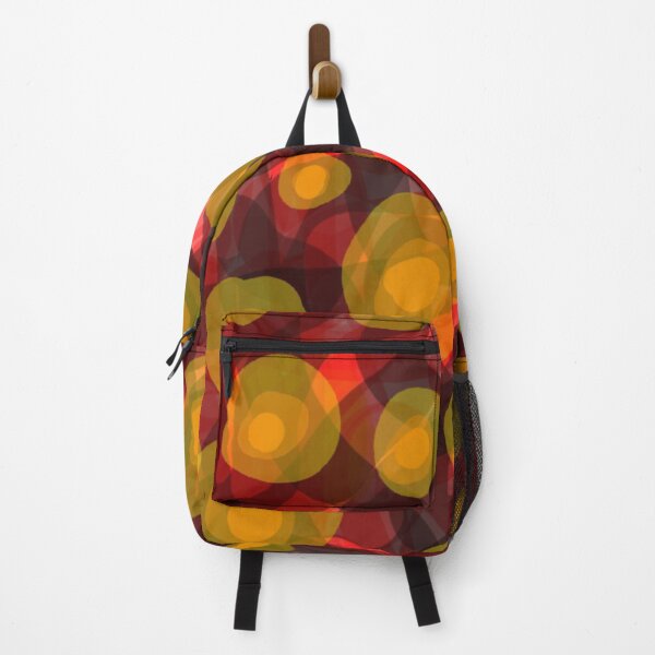 Item preview, Shapes in red orange olive green designed and sold by Fayes4Art.
