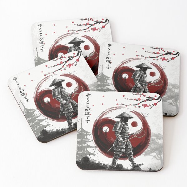 Item preview, Samurai Badminton Warrior Japanese Humor Art designed and sold by Timonvossler59.