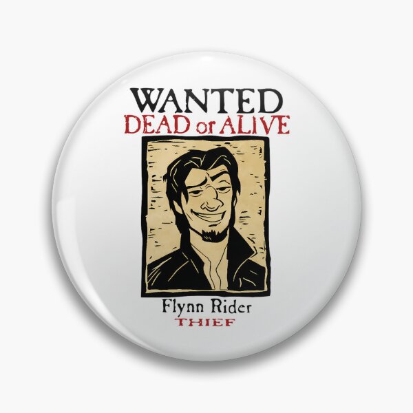 Item preview, Wanted Flynn Rider Thief Broken Nose designed and sold by AkhiFaces.