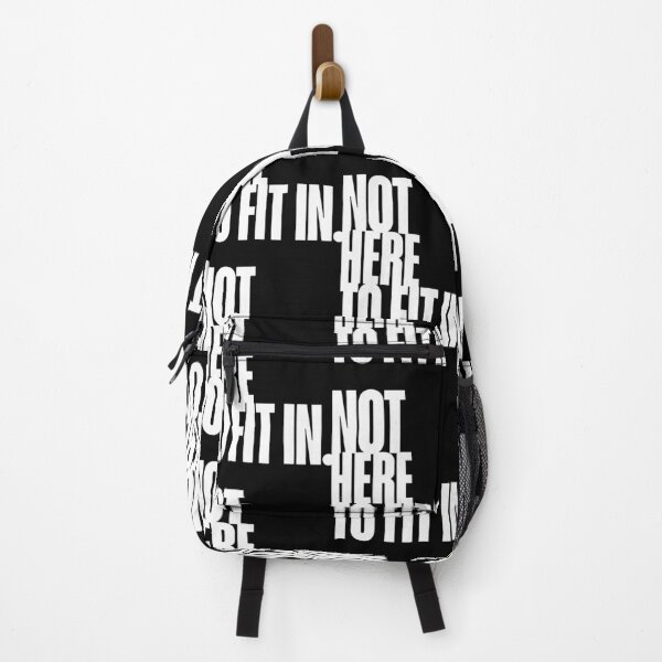 Item preview, Not here to fit in Quote Art designed and sold by Magic Love Art Print.