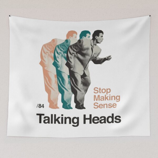 Item preview, talking heads stop making sense designed and sold by Marouane Harass.