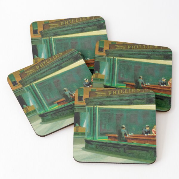 Item preview, Romantic Love Coffe Nighthawks  designed and sold by monlumo.