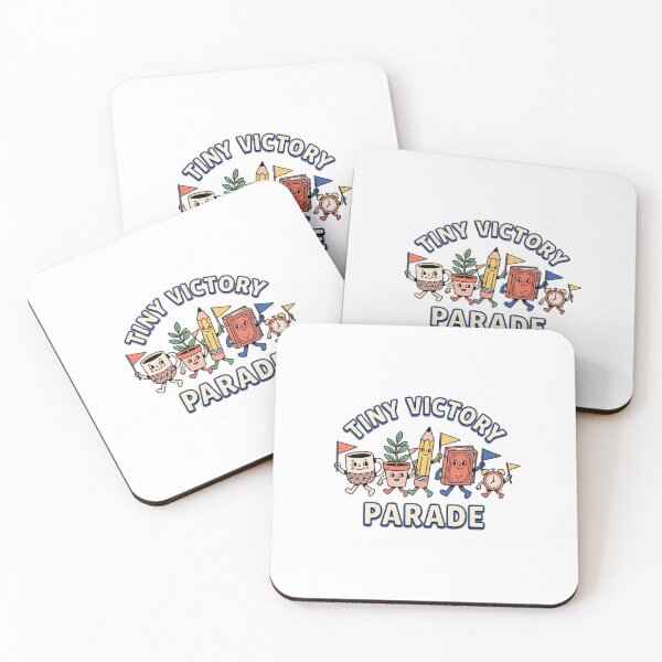 Item preview, Tiny Victory Parade Colorful Folk Characters designed and sold by GoofyShopp.