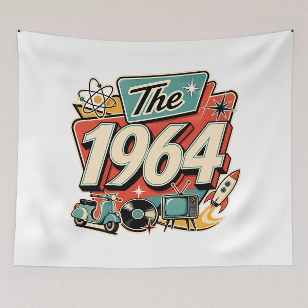 Item preview, The 1964 Birthday Legend designed and sold by RedCircleArt.