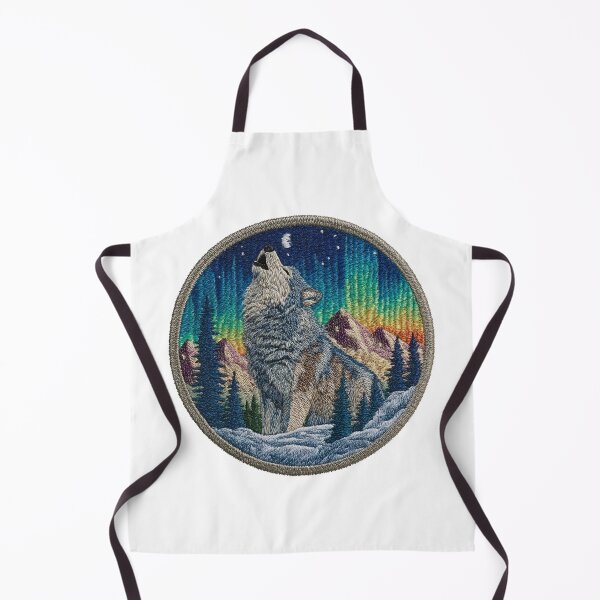 Item preview, Polarwolf Patch Aurora designed and sold by filou designs.