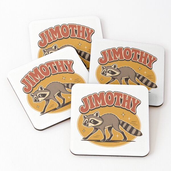 Item preview, Brand-New Old-School Jimothy Raccoon designed and sold by ANALOG MISCHIEF.