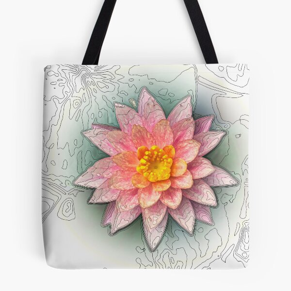 Item preview, Water Lily Topography designed and sold by Jomsunshine.