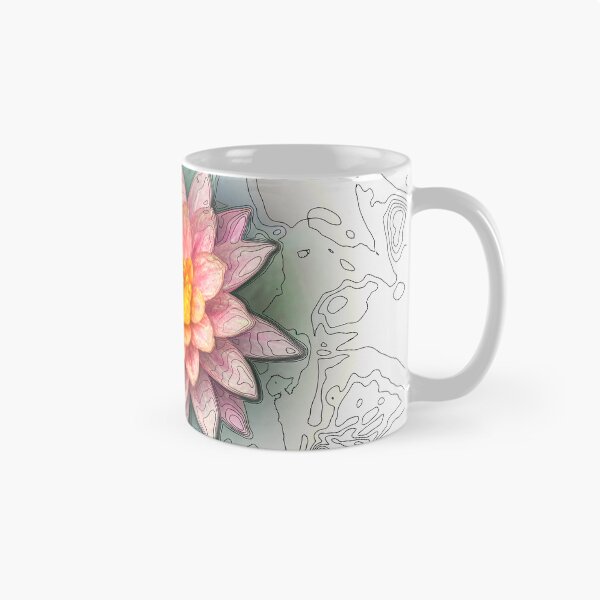 Item preview, Water Lily Topography designed and sold by Jomsunshine.