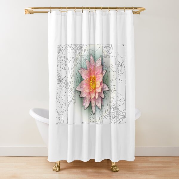 Item preview, Water Lily Topography designed and sold by Jomsunshine.