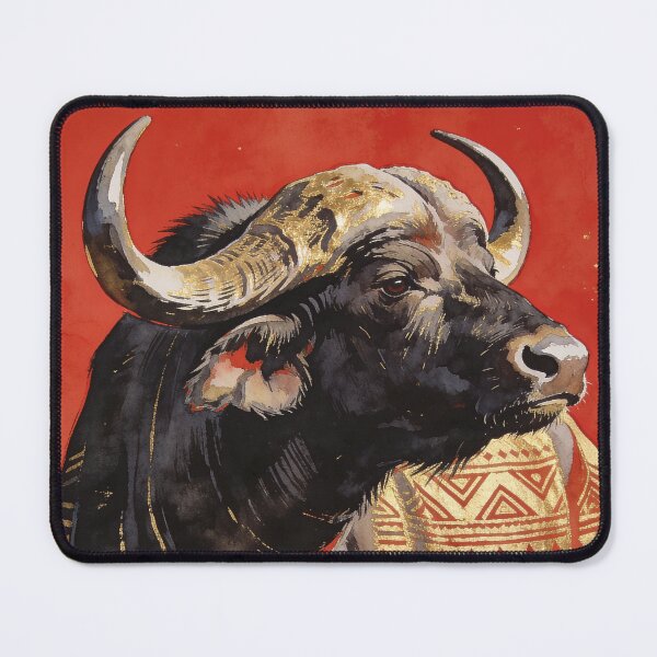 Item preview, "African Pop Art: Buffalo" designed and sold by BoomPoster.