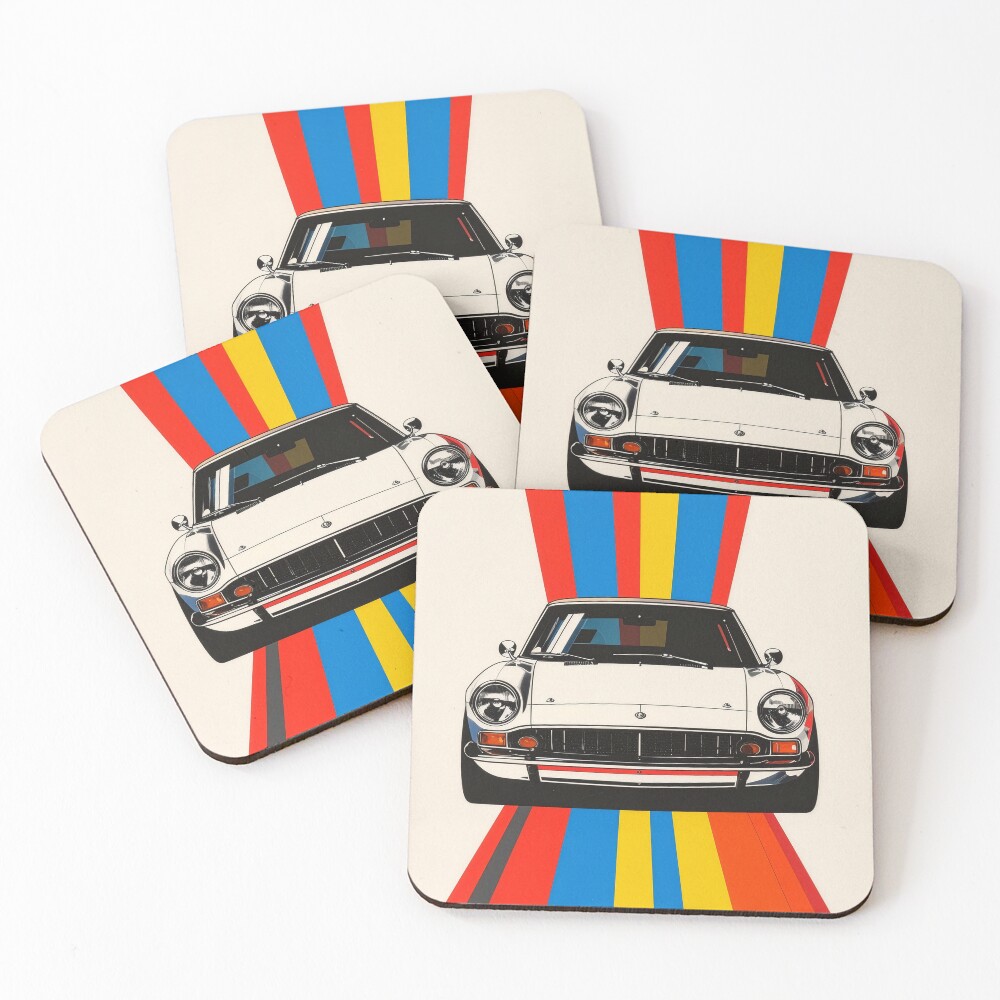 Item preview, Coasters (Set of 4) designed and sold by dj-illustration.