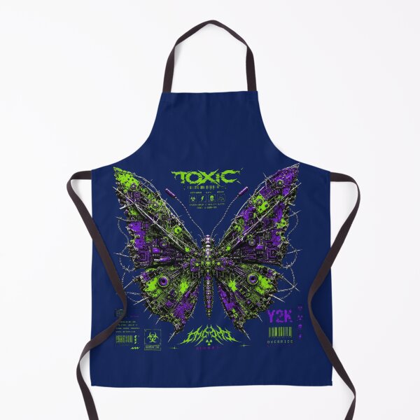 Item preview, Cyberpunk Y2K Butterfly Neon Acid Gothic Grunge designed and sold by W&RParadise.