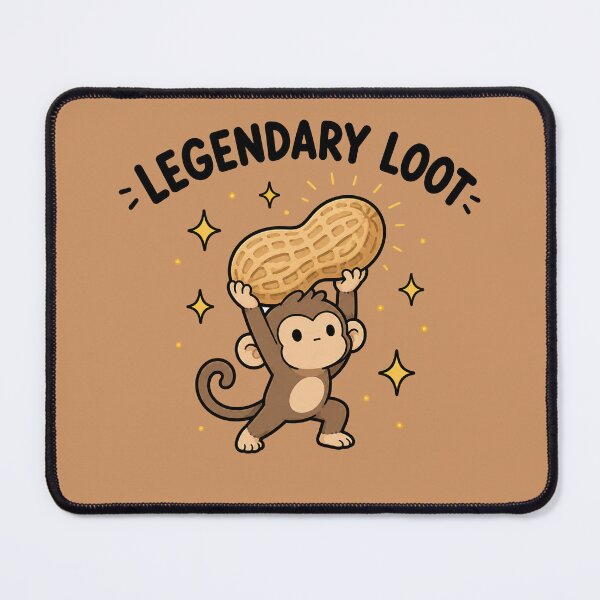 Item preview, Legendary Loot Funny Monkey designed and sold by MonkiFlipp.