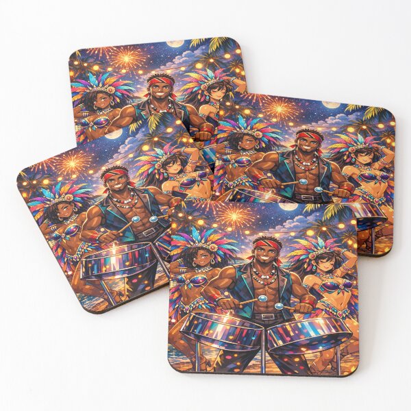 Item preview, Beach Fete for Carnival designed and sold by 5PalmsCreative.
