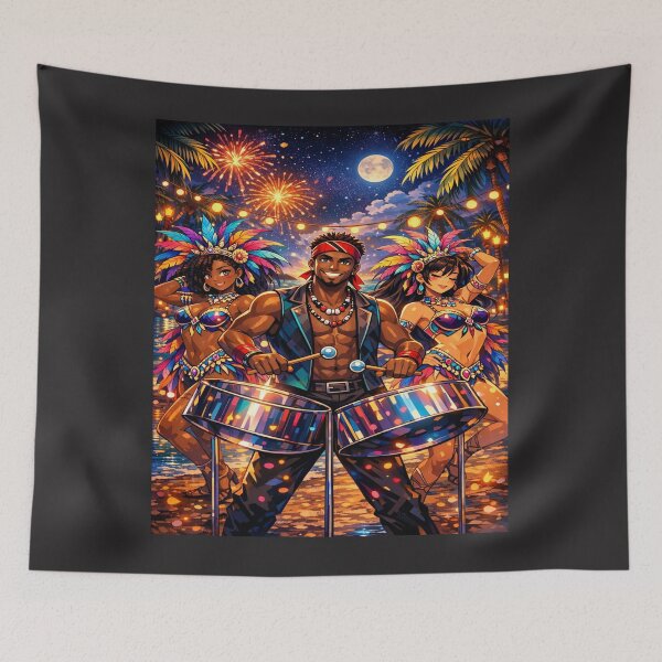 Item preview, Beach Fete for Carnival designed and sold by 5Palms.