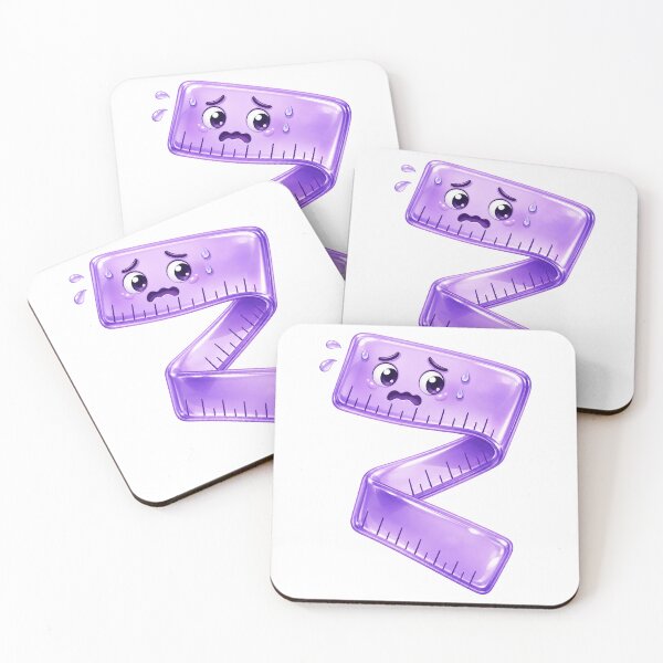 Item preview, Nervous Bent Jelly Ruler - Stationery Stress designed and sold by GoverArt.