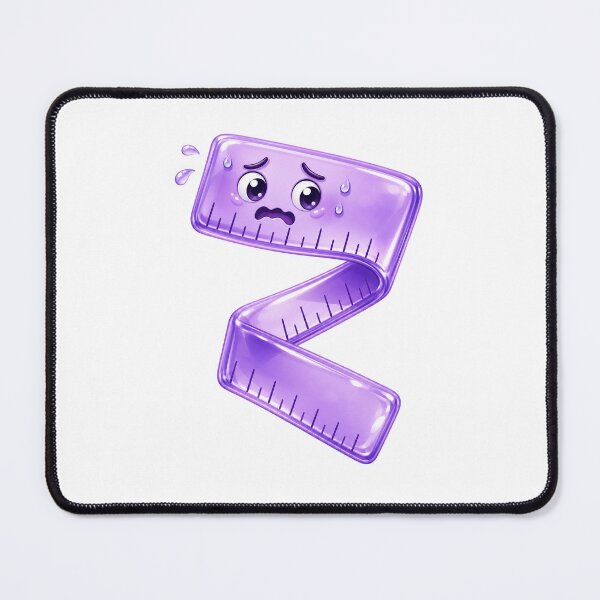 Item preview, Nervous Bent Jelly Ruler - Stationery Stress designed and sold by GoverArt.