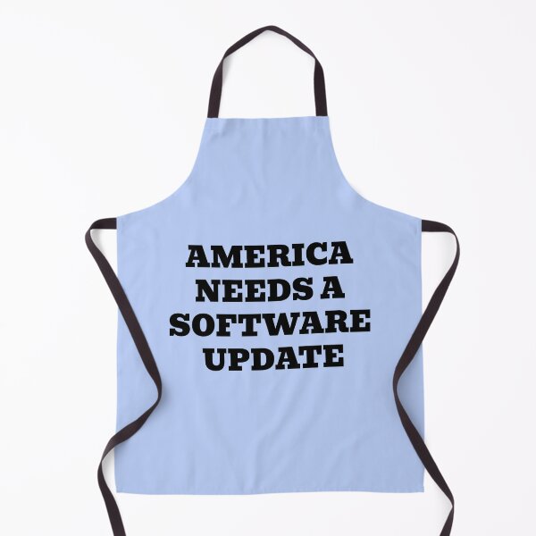 Item preview, America Needs a Software Update | Funny Political Satire designed and sold by WakeNBake-Tees.