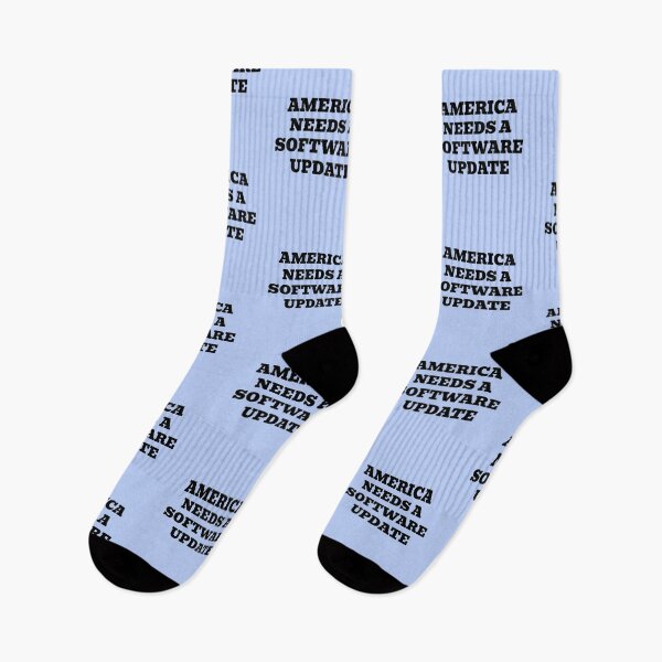 Item preview, America Needs a Software Update | Funny Political Satire designed and sold by WakeNBake-Tees.
