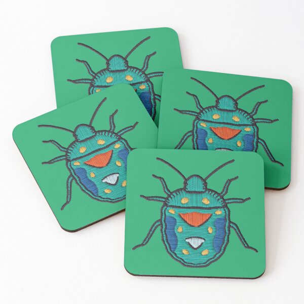 Item preview, Embroidered Jewel Bug Patch | Colorful Beetle Nature Aesthetic designed and sold by · GAMING SOUL ·.