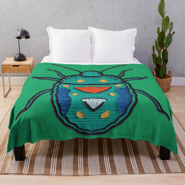 Item preview, Embroidered Jewel Bug Patch | Colorful Beetle Nature Aesthetic designed and sold by · GAMING SOUL ·.