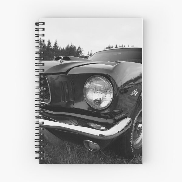 Item preview, Mustang blanco y negro designed and sold by Forty Frames.