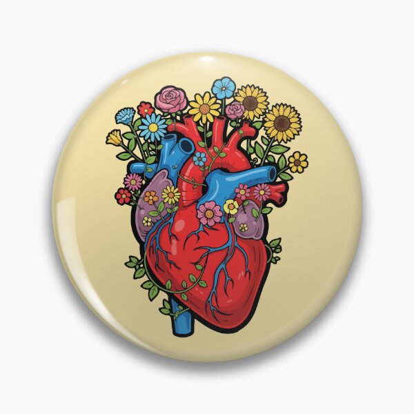 Item preview, Blooming Anatomical Heart designed and sold by BrownHorse90s.