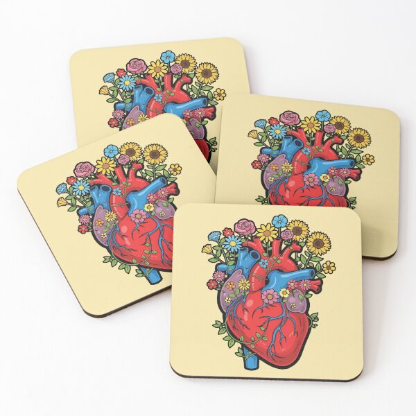 Item preview, Blooming Anatomical Heart designed and sold by BrownHorse90s.