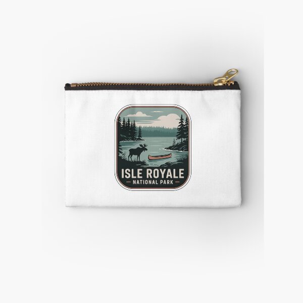 Item preview, Isle Royale National Park Vintage Travel Badge designed and sold by Teelogic.
