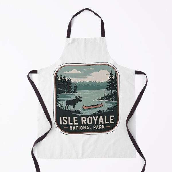 Item preview, Isle Royale National Park Vintage Travel Badge designed and sold by Teelogic.