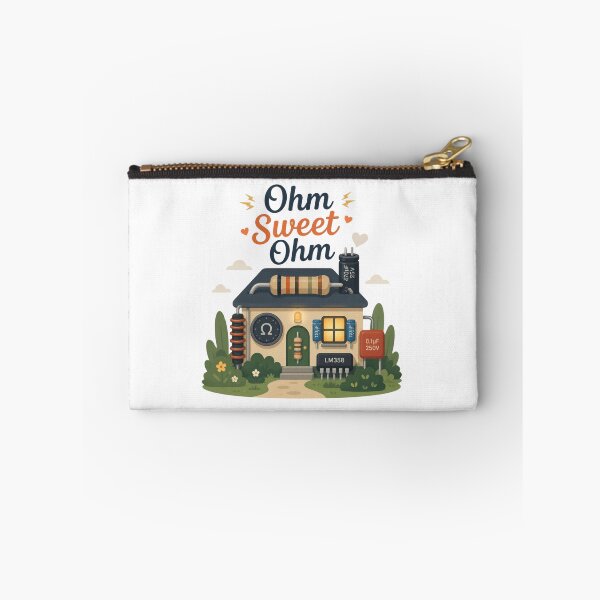 Item preview, Ohm Sweet Ohm Electronics Pun designed and sold by Cerys-GS.