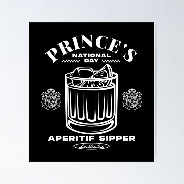 Item preview, Prince's national day aperitif sipper designed and sold by Peerless-Prime.