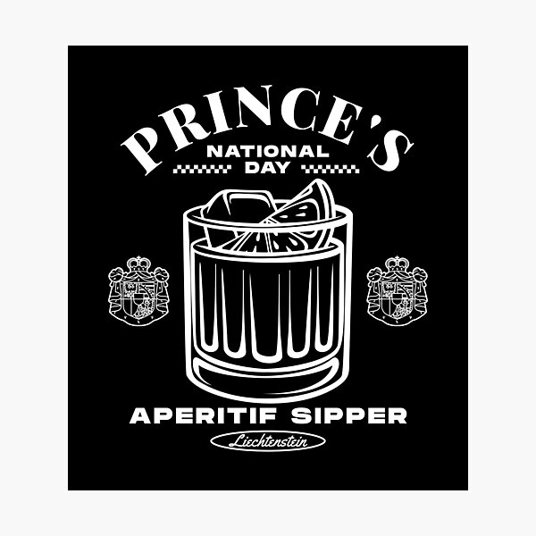Item preview, Prince's national day aperitif sipper designed and sold by Peerless-Prime.