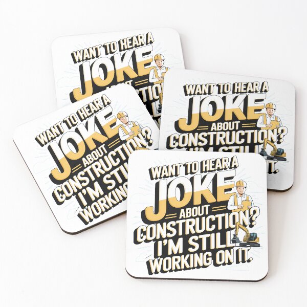Item preview, Want to hear a joke about construction? designed and sold by DadJokeJunction.
