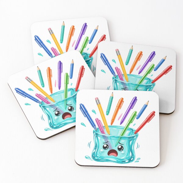 Item preview, Pens Escaping the Jelly Pencil Cup designed and sold by GoverArt.