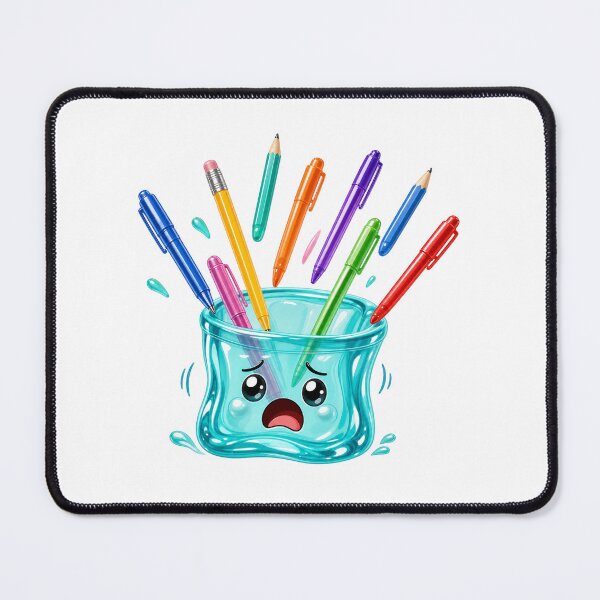 Item preview, Pens Escaping the Jelly Pencil Cup designed and sold by GoverArt.
