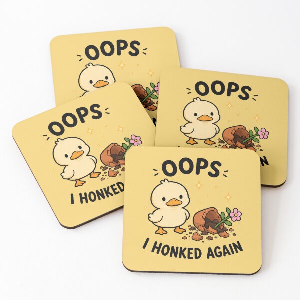 Item preview, Oops I Honked Again Duck designed and sold by MonkiFlipp.