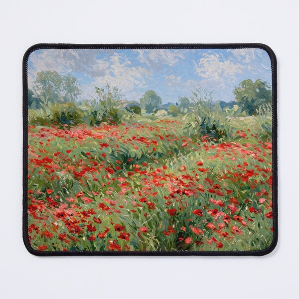Item preview, Impressionist Landscape - Poppy Field designed and sold by Late Theory.
