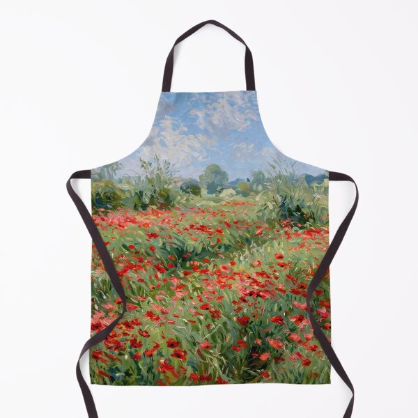 Item preview, Impressionist Landscape - Poppy Field designed and sold by Late Theory.