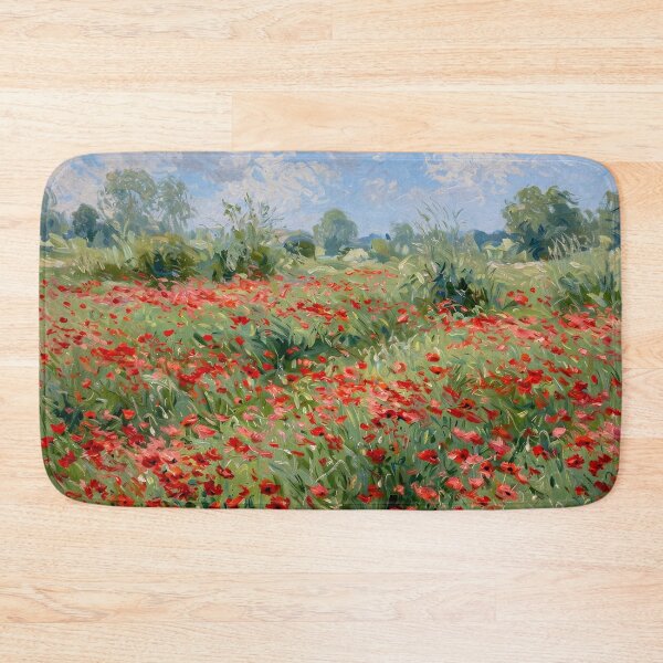 Item preview, Impressionist Landscape - Poppy Field designed and sold by Late Theory.