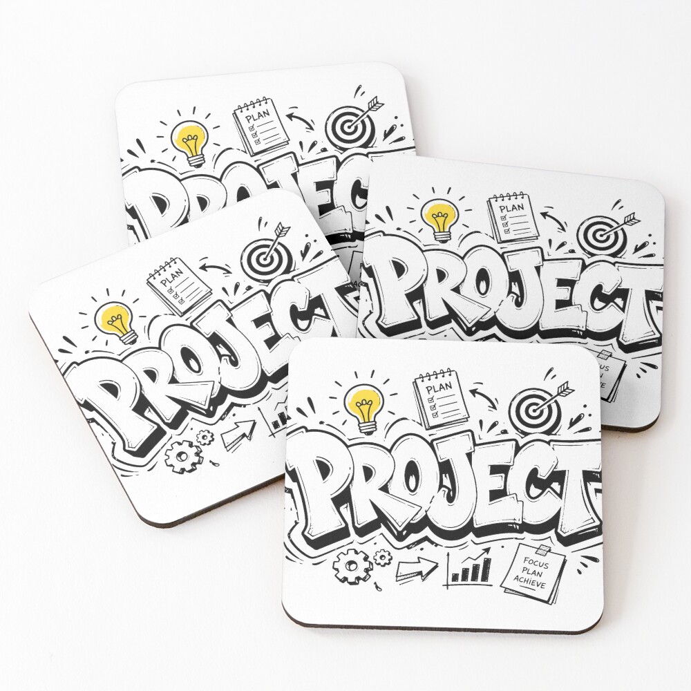Item preview, Coasters (Set of 4) designed and sold by DesignPrePress.