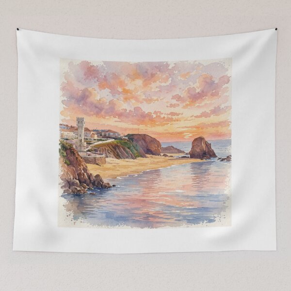 Item preview, Praia de Santa Cruz designed and sold by ZeusGallery.