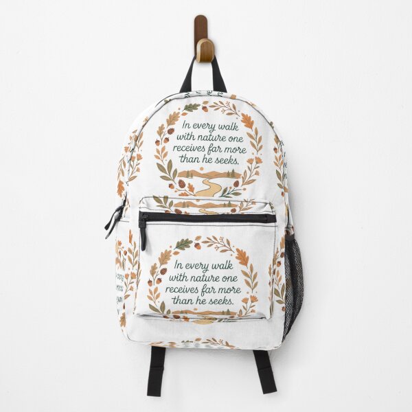 Item preview, In Every Walk With Nature Shirt Quote Hiking T-Shirt designed and sold by GabeMountainArt.