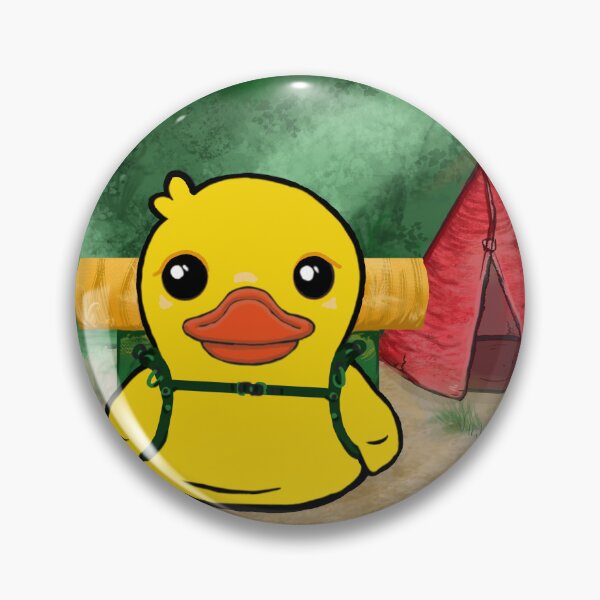 Item preview, Adventerous backpacking duck gone camping designed and sold by DoodlingMissy.