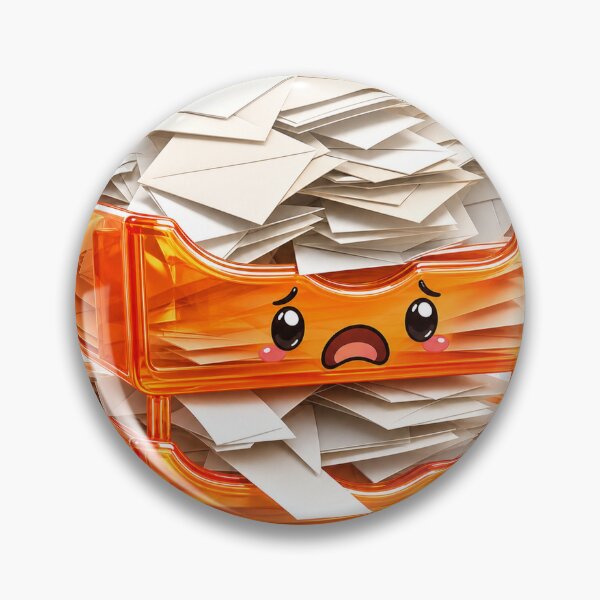 Item preview, Overflowing Jelly Inbox - Funny Office Mail designed and sold by GoverArt.