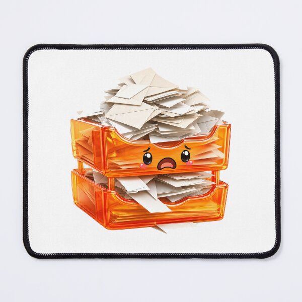 Item preview, Overflowing Jelly Inbox - Funny Office Mail designed and sold by GoverArt.