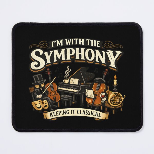 Item preview, I'm With the Symphony – Keeping It Classical Vintage Orchestra Music designed and sold by SidTastic .