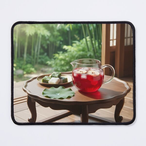 Item preview, Refreshing Summer Vibe in a Traditional Hanok with Omija Tea and Bamboo Forest Art designed and sold by SOOstudio73.
