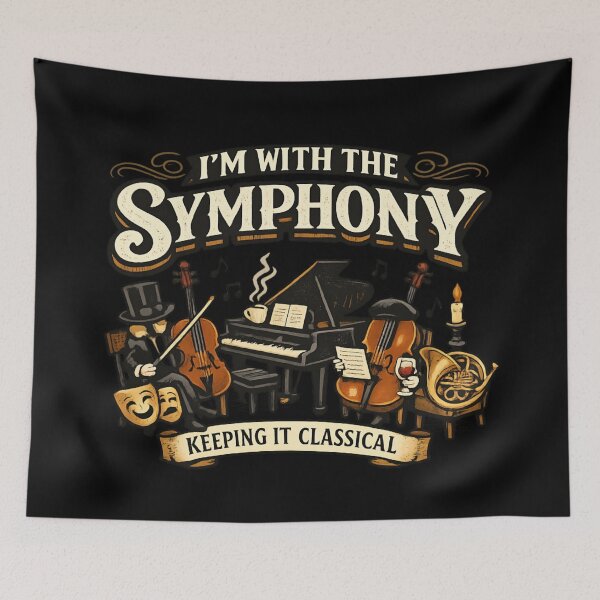 Item preview, I'm With the Symphony – Keeping It Classical Vintage Orchestra Music designed and sold by SidTastic .
